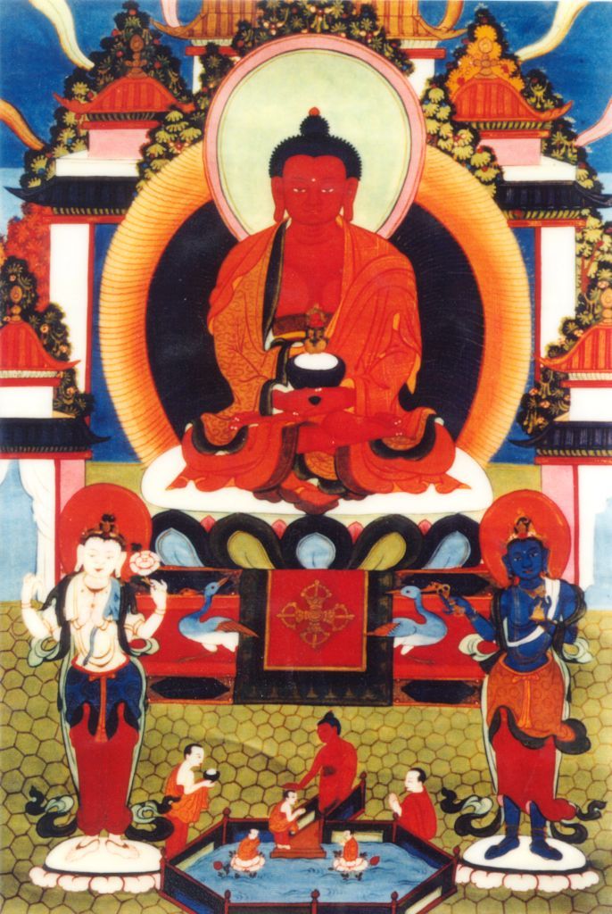 The Dyhani Buddha Amitabha